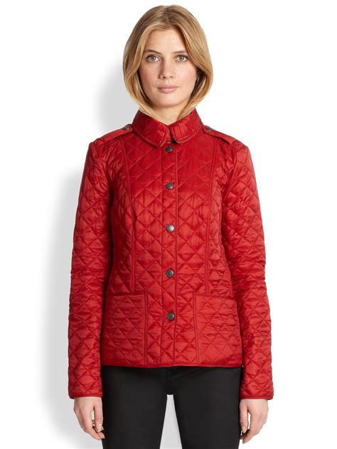 burberry brit kencott lightweight quilt jacket
